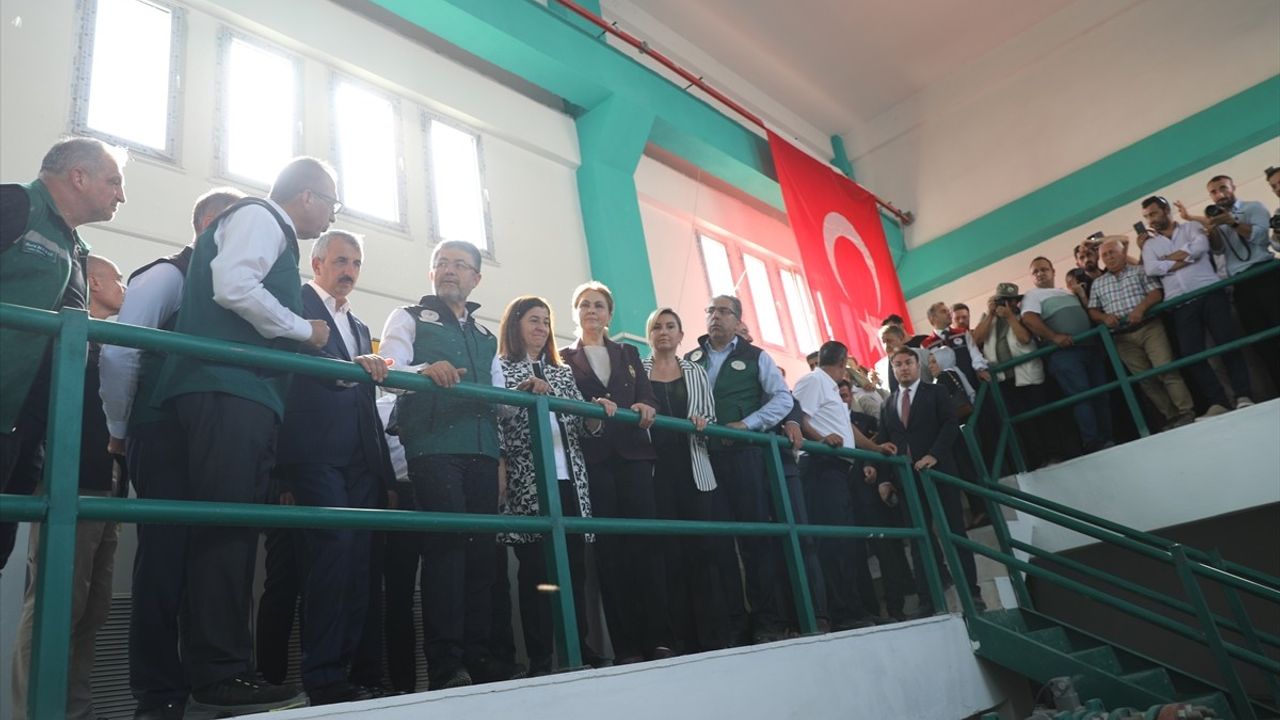 Meriç Nehri'nden Çakmak Barajı'na su aktarımı başladı, Edirne sulama altyapısı güçlendiriliyor