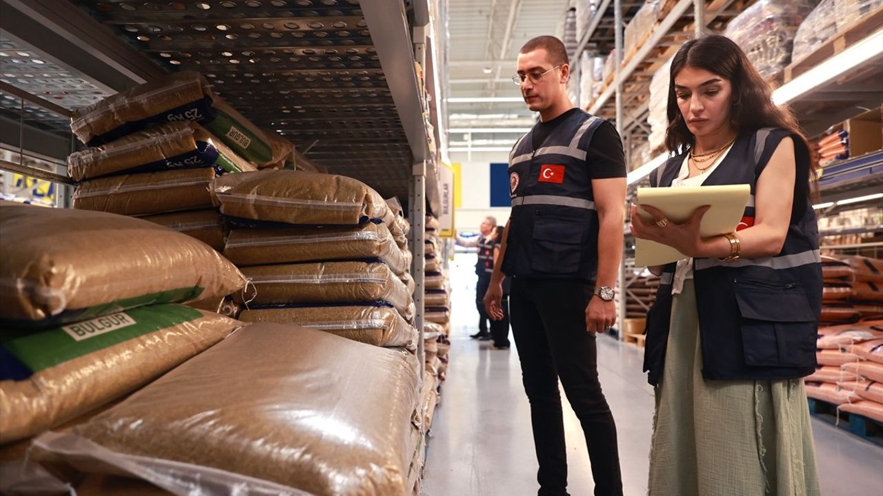 Mersin'de market denetimleri: 8 ayda 6.700'den fazla firma, 347 binden fazla ürün kontrol edildi