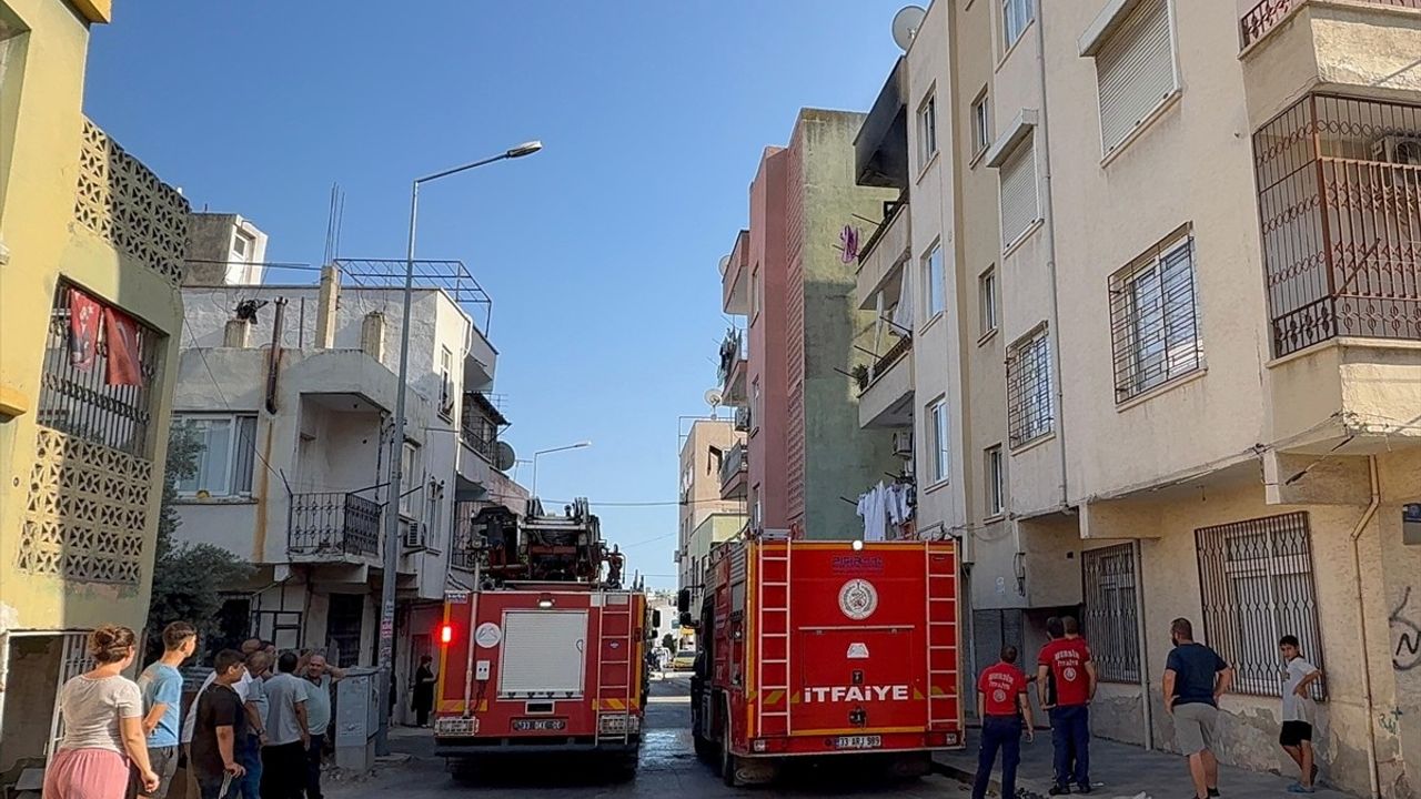 Mersin Toroslar'da kiracı evi ateşe verdi; şüpheli gözaltına alındı