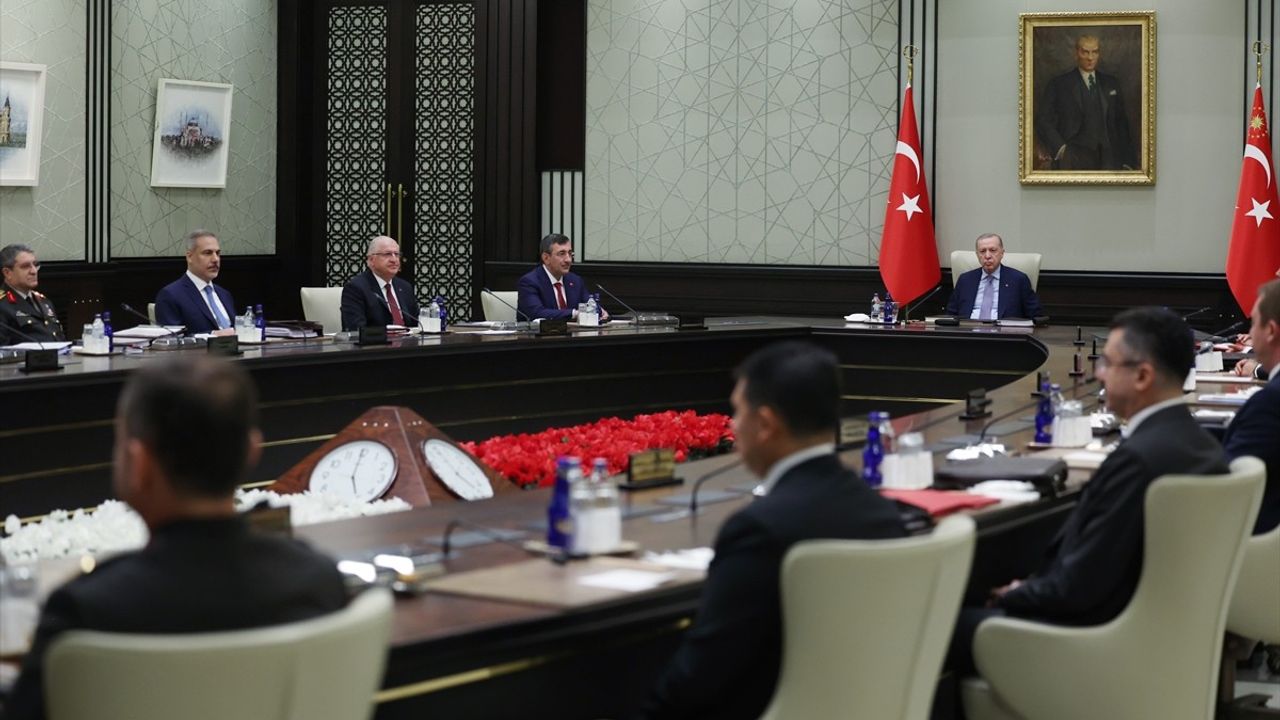 Milli Güvenlik Kurulu Cumhurbaşkanı Erdoğan Başkanlığında Toplandı