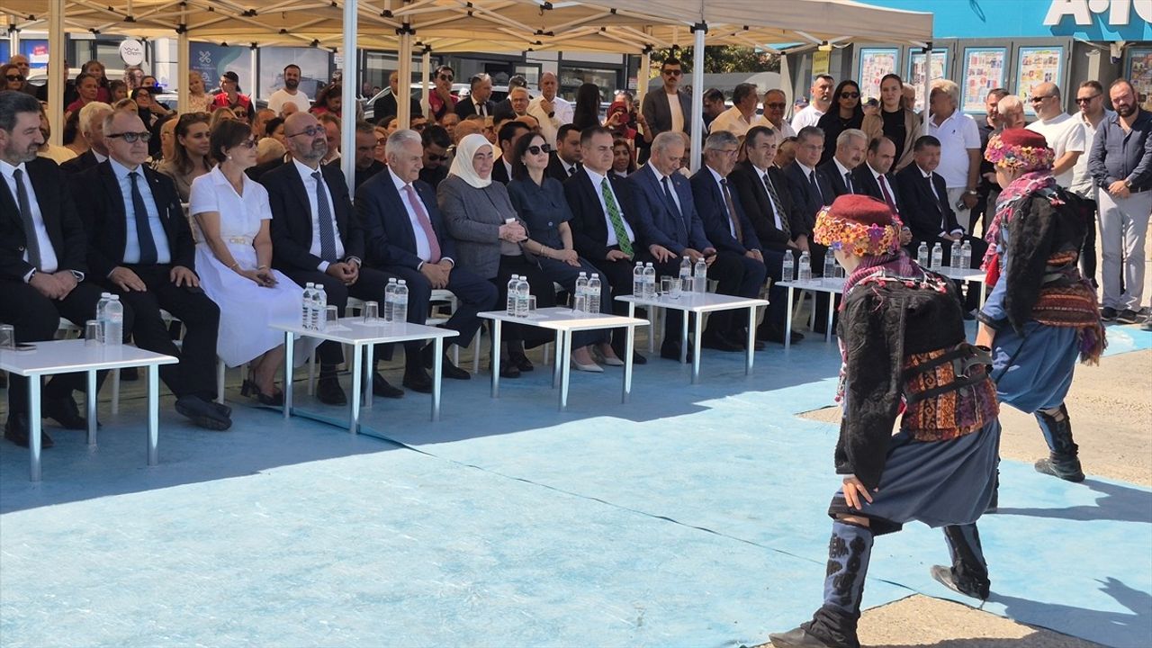 Muğla Dalaman'da Orhan Gürün Kızılay Anaokulu törenle açıldı