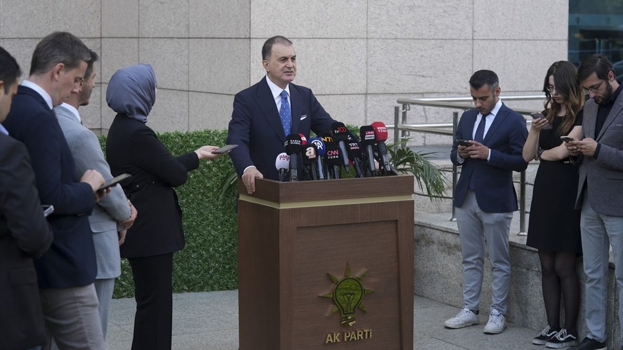 Ömer Çelik: CHP'deki usulsüzlük iddiaları parti içi tartışmaların sonucu