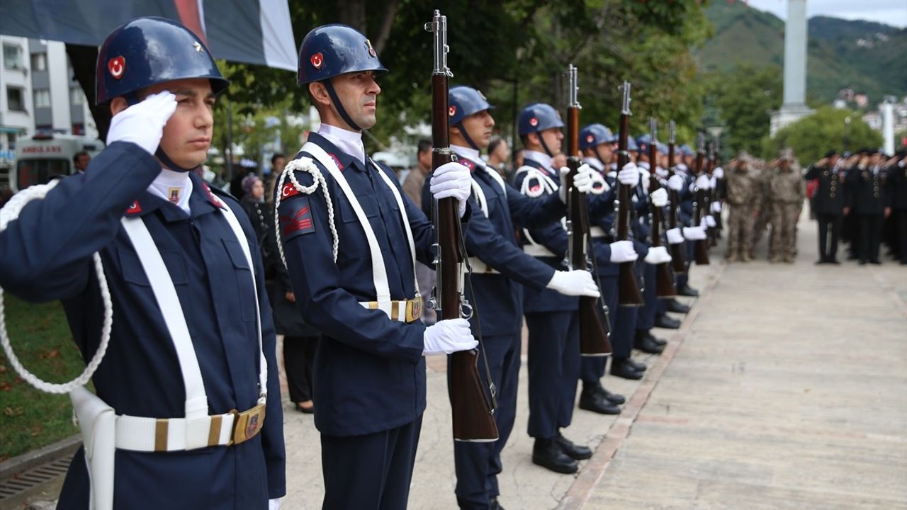 Orta ve Doğu Karadeniz'de 19 Eylül Gaziler Günü törenlerle anıldı