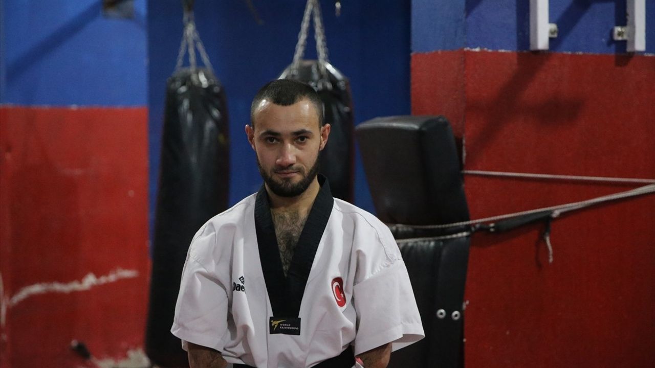 Para tekvandocu Muhammed Aspala'nın hedefi: Dünya şampiyonluğu