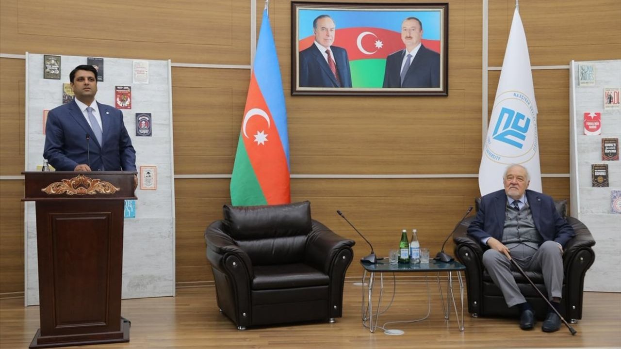 Prof. Dr. İlber Ortaylı Nahçıvan Devlet Üniversitesi'ni Ziyaret Etti: Tarih, Kültür ve Gençlik Söyleşileri