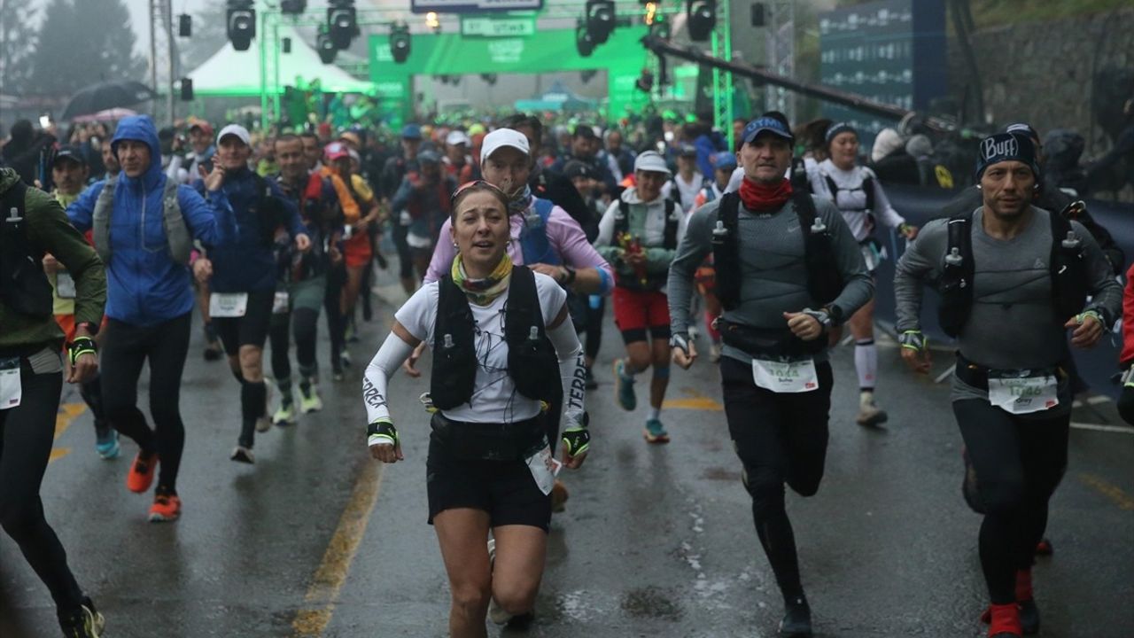 Rize'de 'Kaçkar by UTMB' başladı: 55 ülkeden 1800 sporcu Ayder'de yarışa çıktı