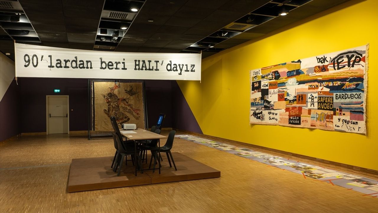 Salt Beyoğlu'nda '90'lardan Beri Halı'dayız' — MSGSÜ Halı Atölyesi'nin eğitim ve ortak üretim tarihine bakış