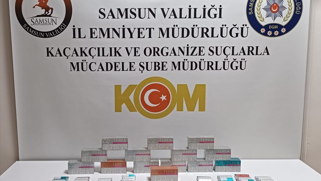 Samsun'da kaçakçılık uygulamalarında 4 zanlı gözaltına alındı