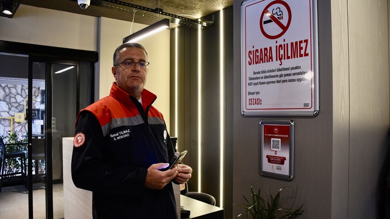 Samsun'da karekod uygulaması kapsamında gıda işletmeleri denetlendi