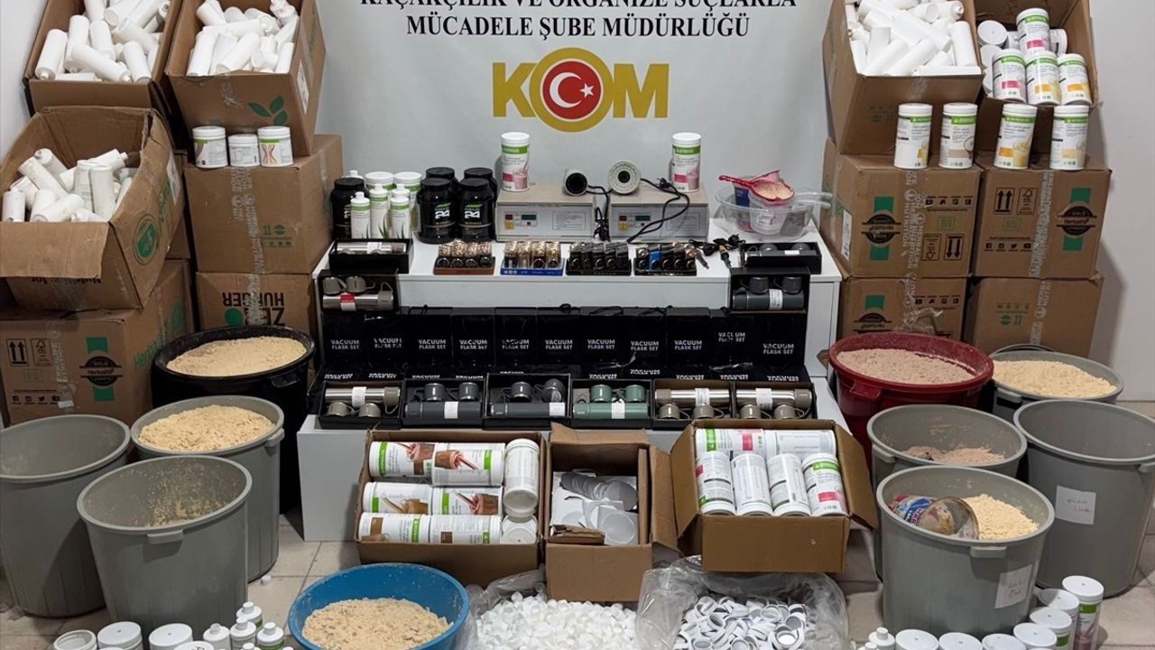 Samsun'da sahte zayıflama ve protein tozu operasyonu: şüpheli E.Y. gözaltında