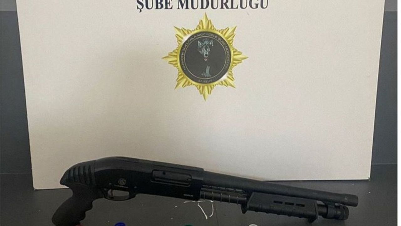 Samsun'da uyuşturucu ve ruhsatsız silah operasyonu: 5 gözaltı