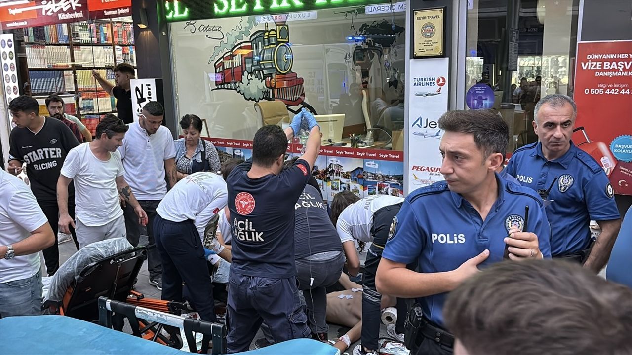 Samsun İlkadım'da bıçaklı kavga: 1 kişi yaralandı