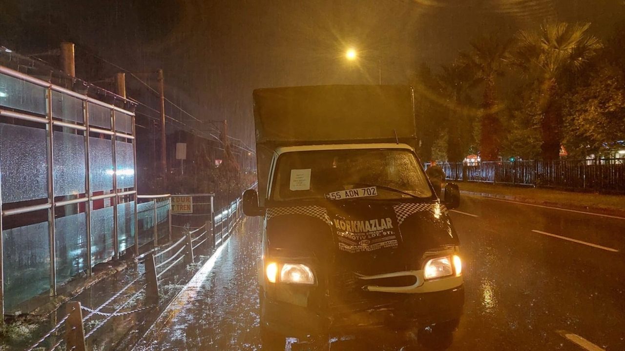 Samsun İlkadım'da kamyonetin çarptığı iki çocuk hayatını kaybetti