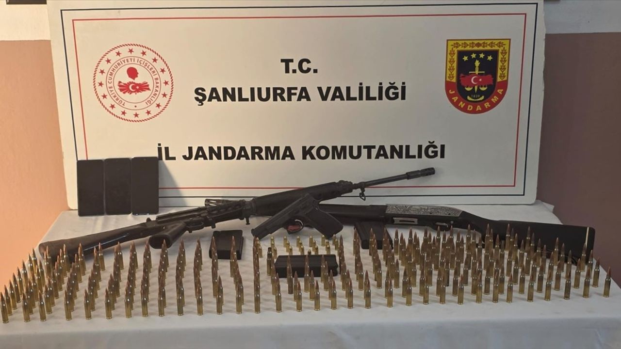 Şanlıurfa Haliliye'de silah kaçakçılığı operasyonu: 2 şüpheli gözaltında