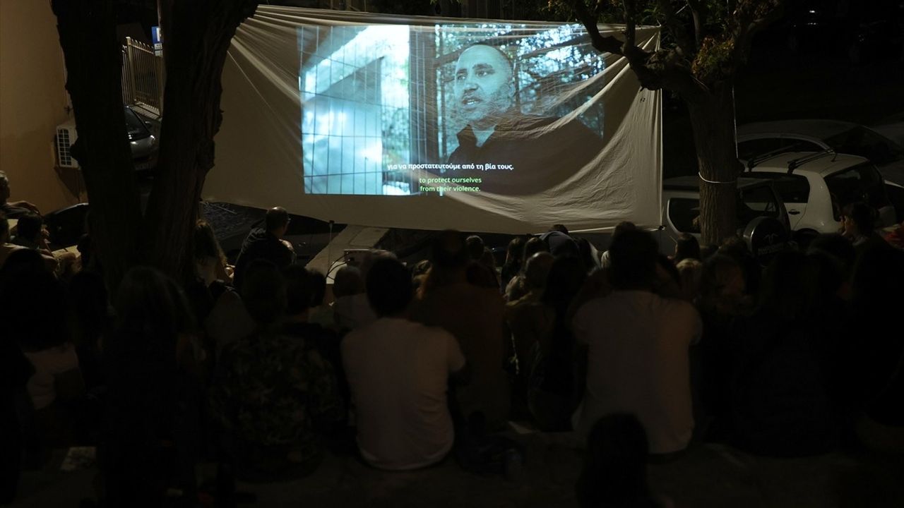 Siros Adası'nda "48-Büyük İskana Direniş" belgesel gösterimi yapıldı