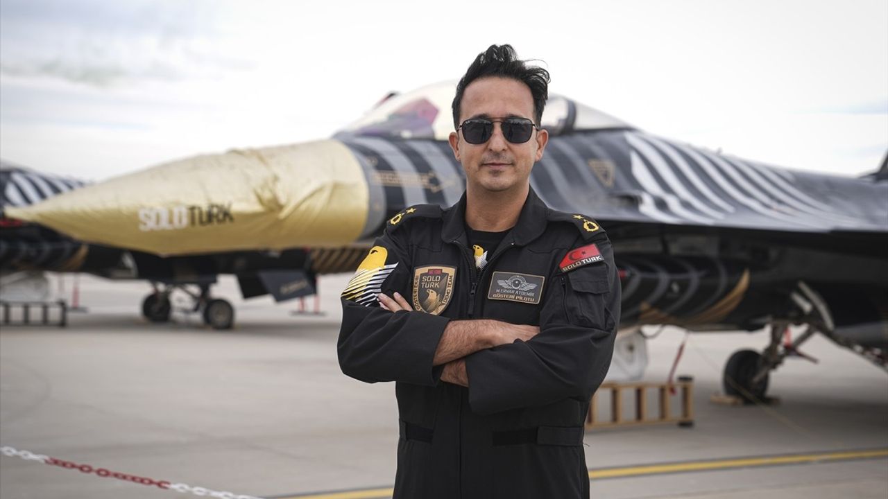 SOLOTÜRK lideri Yarbay Murat Bakıcı: TEKNOFEST gençleri Türk havacılığıyla buluşturuyor