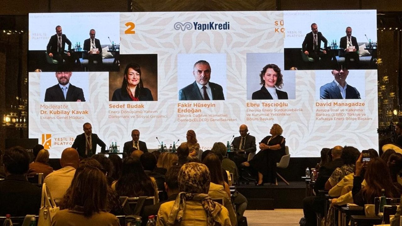 Sürdürülebilirlik Konferansı 2025'te 'Yeşil dönüşüm için şimdi ne yapmalı?' temasıyla adımlar tartışıldı
