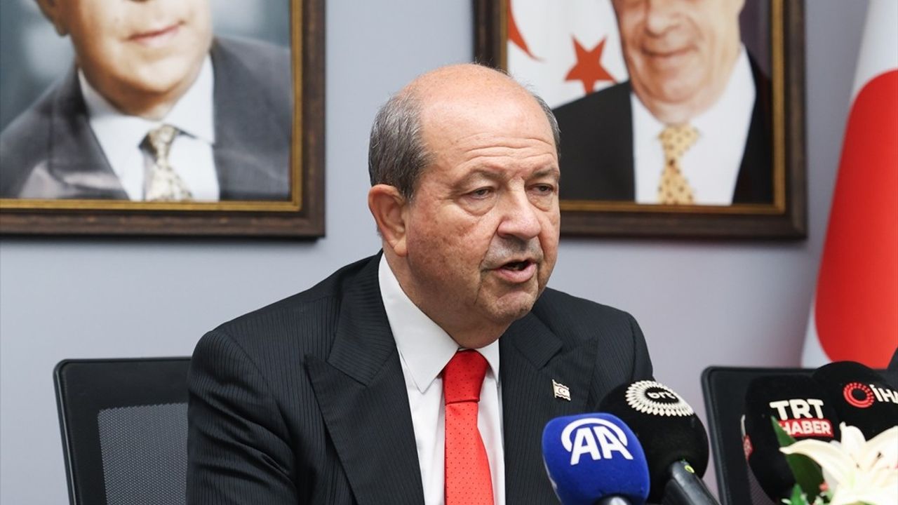 Tatar: Federasyon defteri kapandı, Kıbrıs’ta iki devletli çözüm üzerinde ilerleyeceğiz