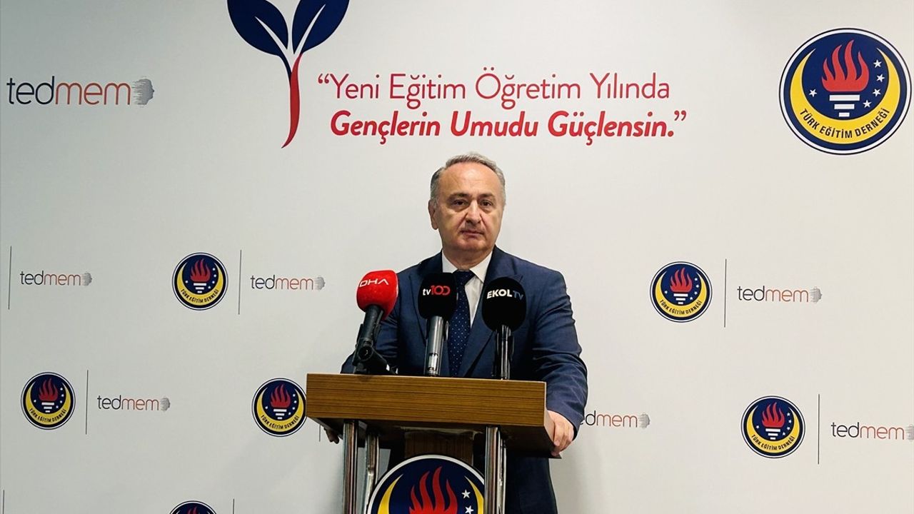 TED Başkanı Selçuk Pehlivanoğlu: Eğitimde Uzlaşı, Türkiye'nin Geleceği İçin Beka Meselesi