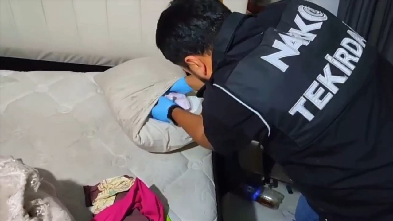 Tekirdağ Çorlu'da 900 Polisle Helikopter ve Dron Destekli Asayiş Uygulaması