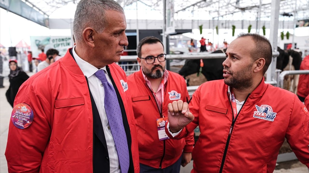 TFF Başkanı İbrahim Hacıosmanoğlu TEKNOFEST 2025'i ziyaret etti