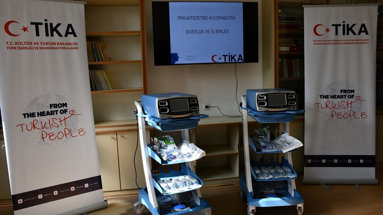 TİKA'dan Kuzey Makedonya'ya sağlık ve yargı desteği: Üsküp ve Gostivar'da ekipman ve altyapı çalışmaları