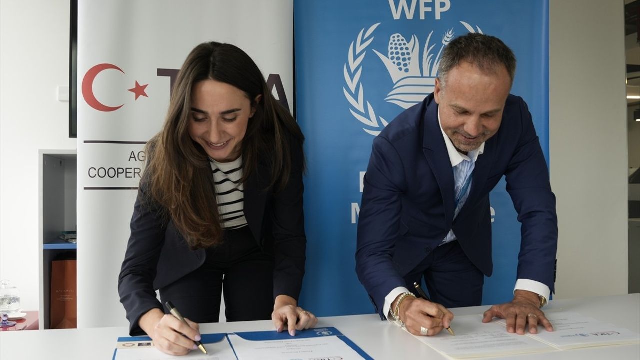 TİKA ile WFP, Kolombiya'da açlık ve yetersiz beslenmeyle mücadele protokolü imzaladı