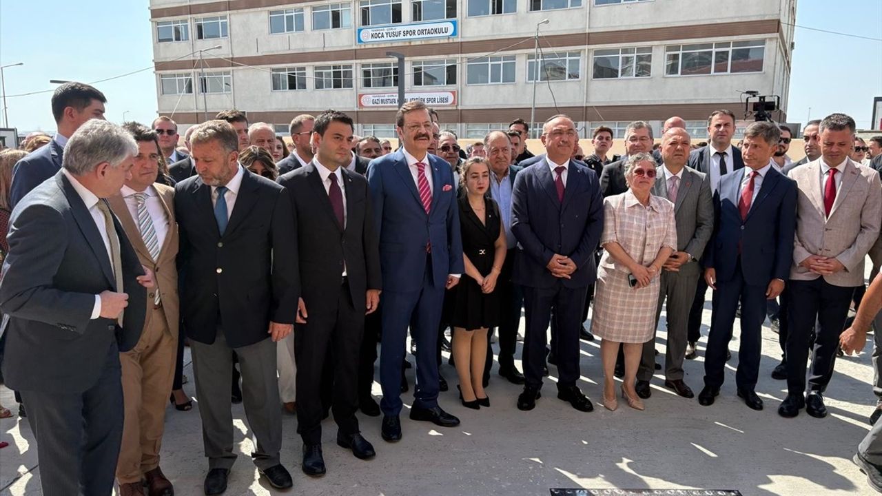 TOBB Başkanı Hisarcıklıoğlu Tekirdağ'da 8 Derslikli TOBB Anaokulu Açılışına Katıldı
