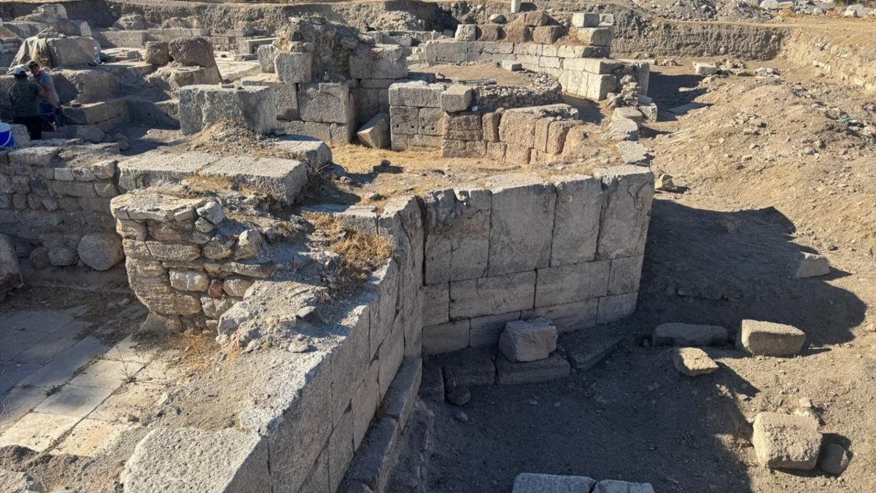 Tokat'ta Sebastapolis Antik Kenti'nde bu sezon kazılar tamamlandı