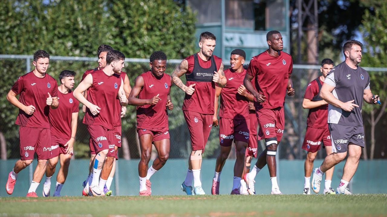 Trabzonspor, Fenerbahçe Hazırlıklarını Fatih Tekke Yönetiminde Sürdürdü