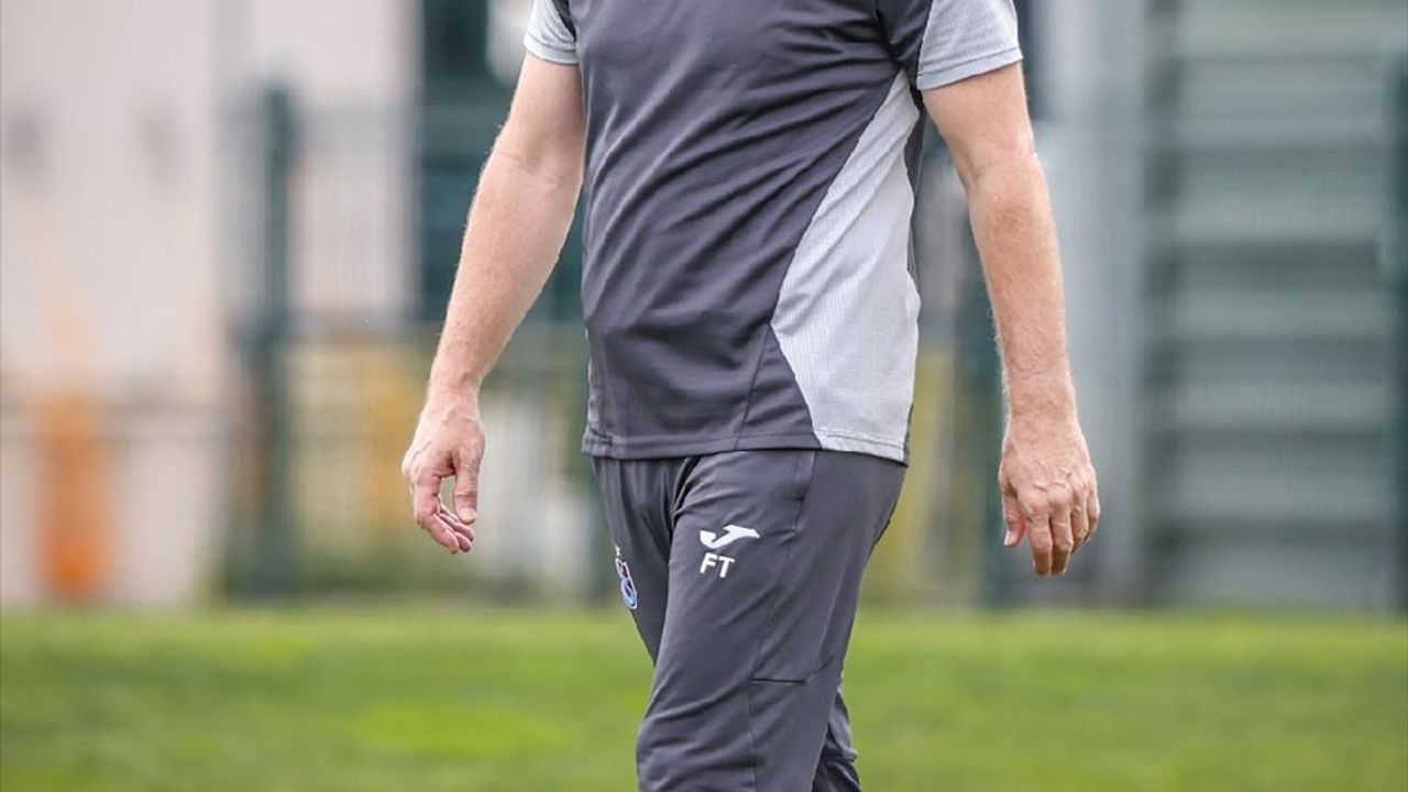 Trabzonspor, Fenerbahçe maçı hazırlıklarını çift idmanla sürdürdü