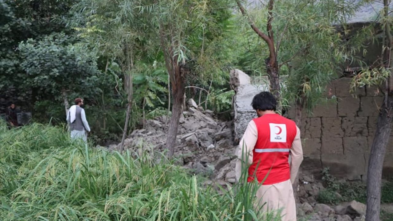Türk Kızılay’dan Kunar depreminin ardından Afganistan’da saha desteği