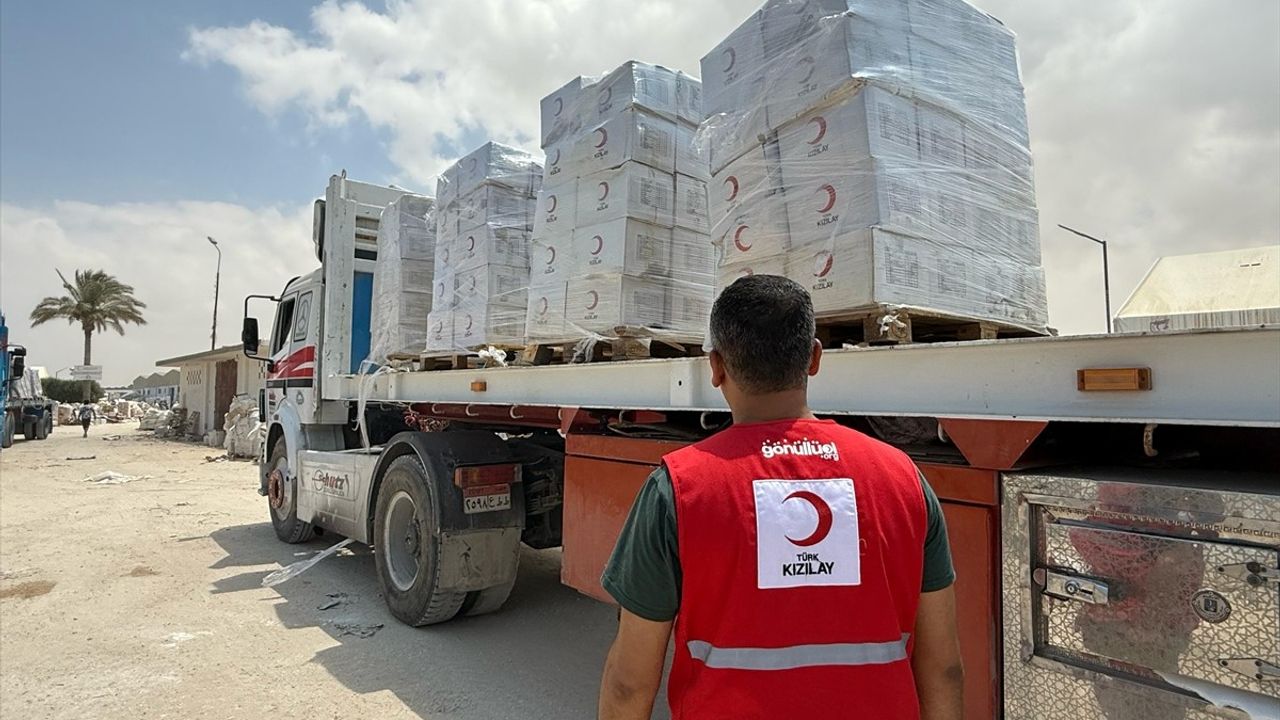 Türk Kızılay, Gazze'deki Al Emel ve Al Mawasi hastanelerine 6 aylık tıbbi destek sağlayacak