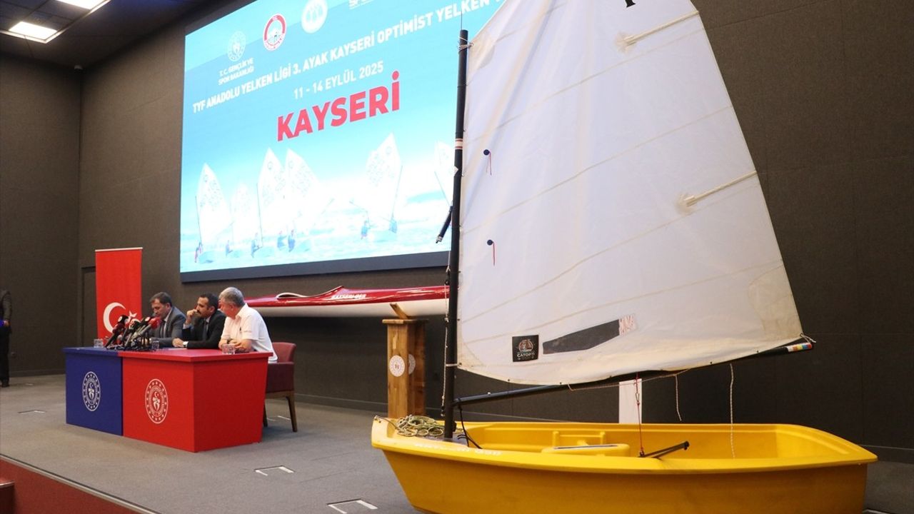 TYF Anadolu Yelken Ligi 3. Ayak: Kayseri Optimist Yarışları Tanıtıldı