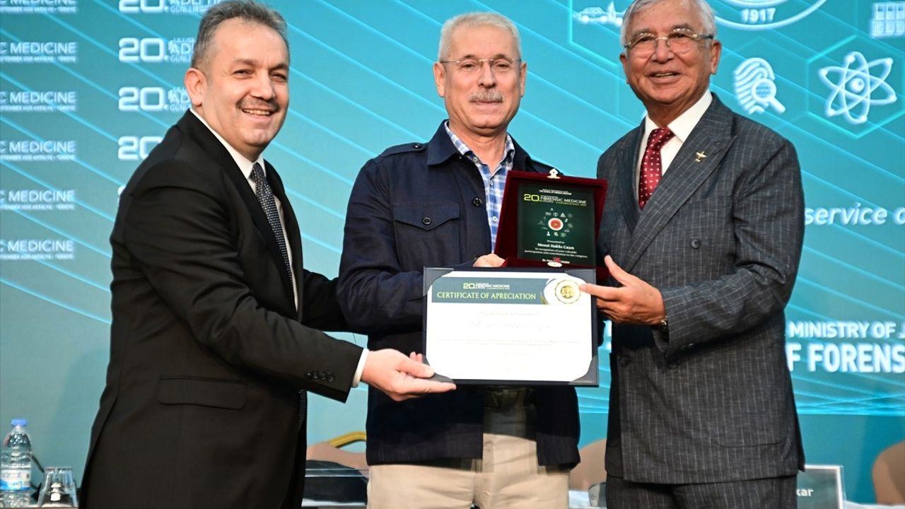 Uluslararası 20. Adli Tıp Günleri: İkinci gün oturumları Antalya'da sürdü