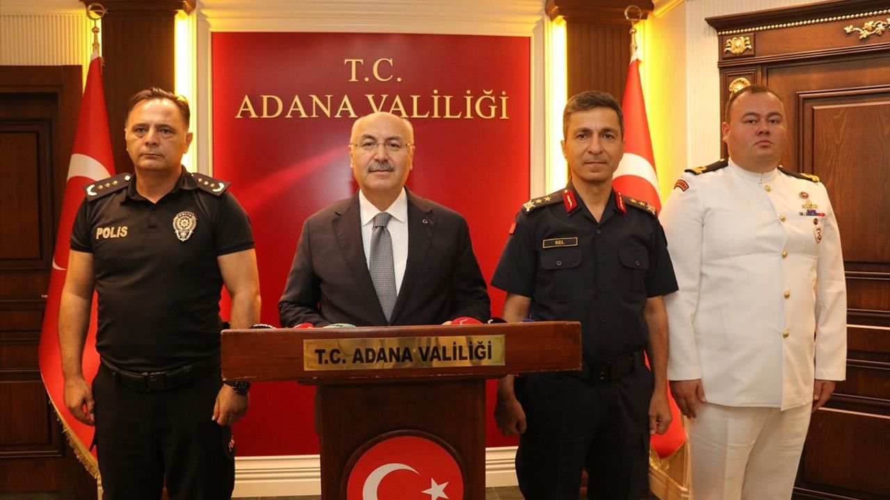 Vali Köşger: Adana'nın imajını zedeleyecek dizi ve filmlere izin verilmeyecek, asayiş operasyonları sürdü