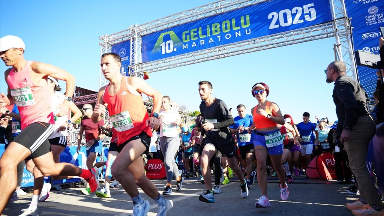 10. Uluslararası Gelibolu Maratonu Çanakkale'de tamamlandı — Öztan Velipaşalar birinci