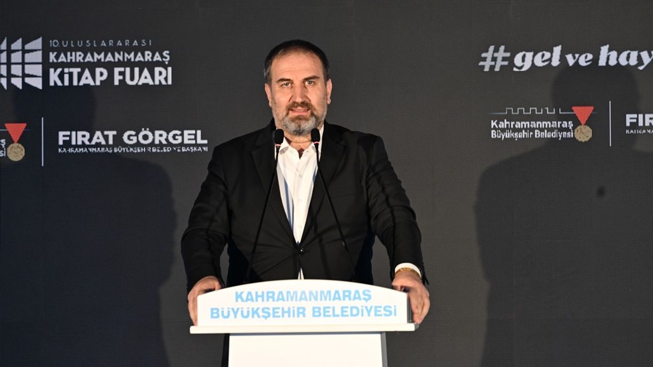 10. Uluslararası Kahramanmaraş Kitap Fuarı "Gel ve hayatı anla" temasıyla açıldı