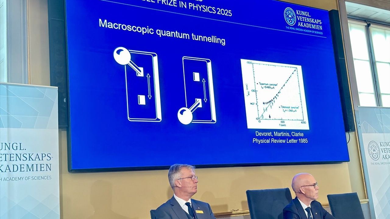 2025 Nobel Fizik Ödülü: John Clarke, Michel Devoret ve John Martinis ödüle layık görüldü