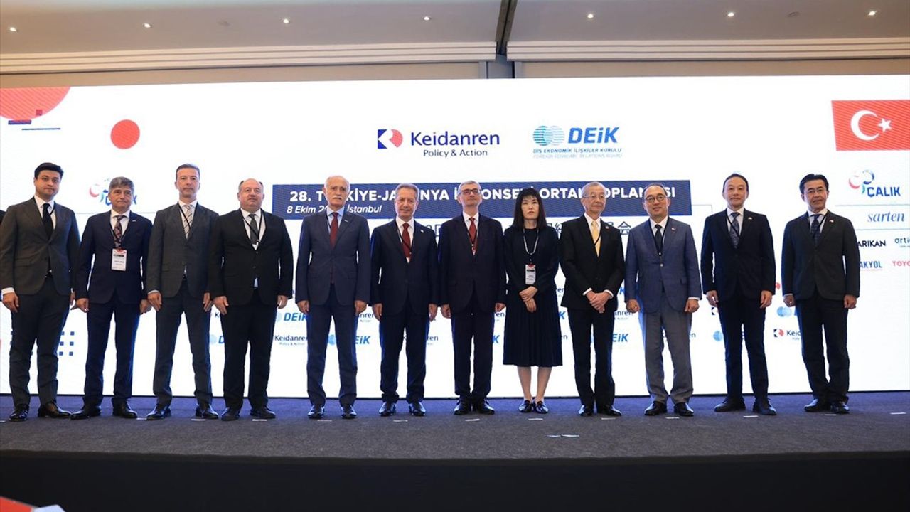 28. Türkiye-Japonya İş Konseyi Ortak Toplantısı: Ticaret, EPA ve Üçüncü Ülke İşbirlikleri Öne Çıktı