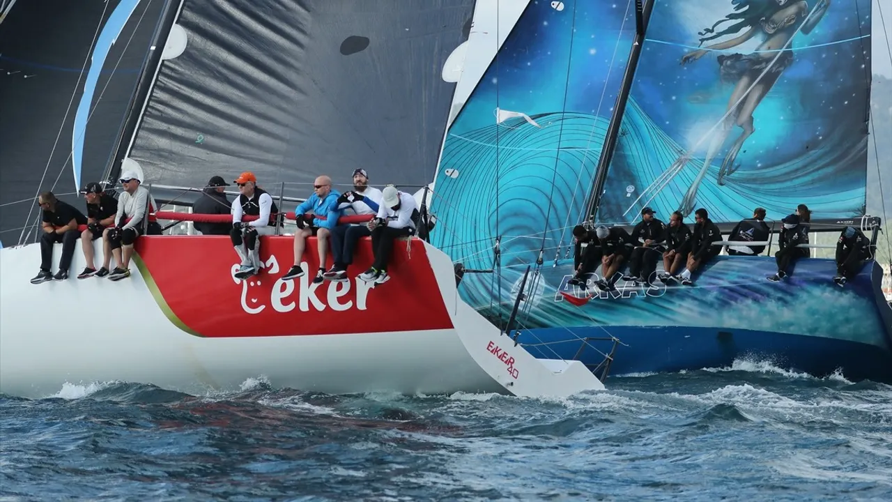 36. Uluslararası Marmaris Yarış Haftası'nda Dördüncü Gün: 'Coğrafi Rota' Açık Denizde Gerçekleşti