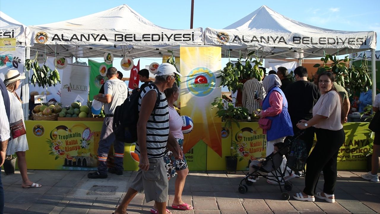 4. Alanya Tropikal Meyve Festivali başladı