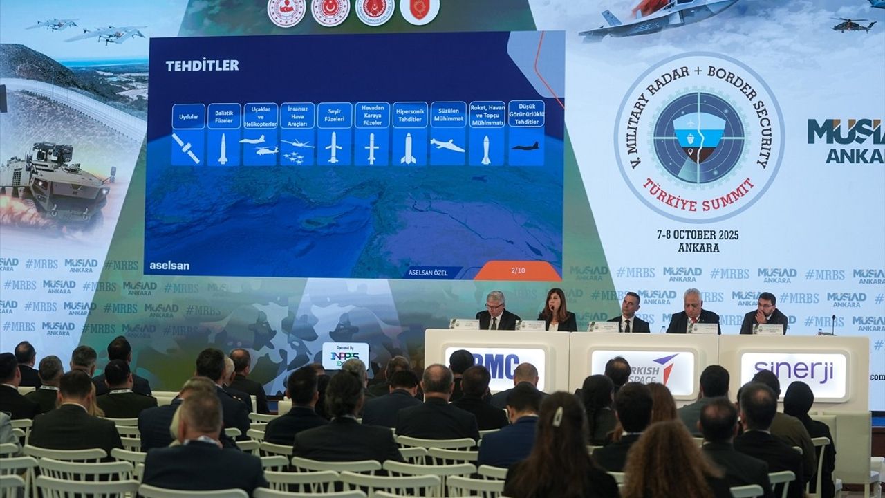 5. Askeri Radar ve Sınır Güvenliği Zirvesi tamamlandı: ASFAT'tan kontrol ve sürdürülebilirlik vurgusu