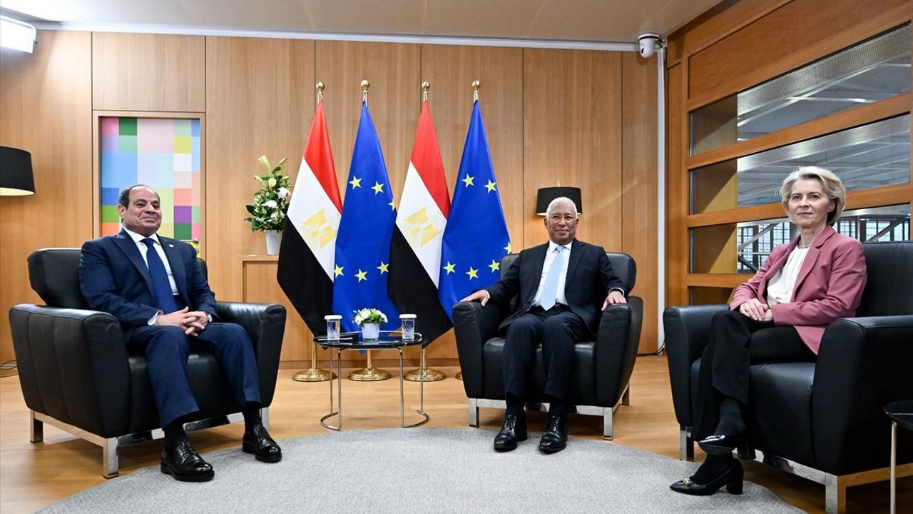 AB ile Mısır Arasındaki İlk Zirve Brüksel'de Başladı: Yatırım ve İşbirliği Vurgusu