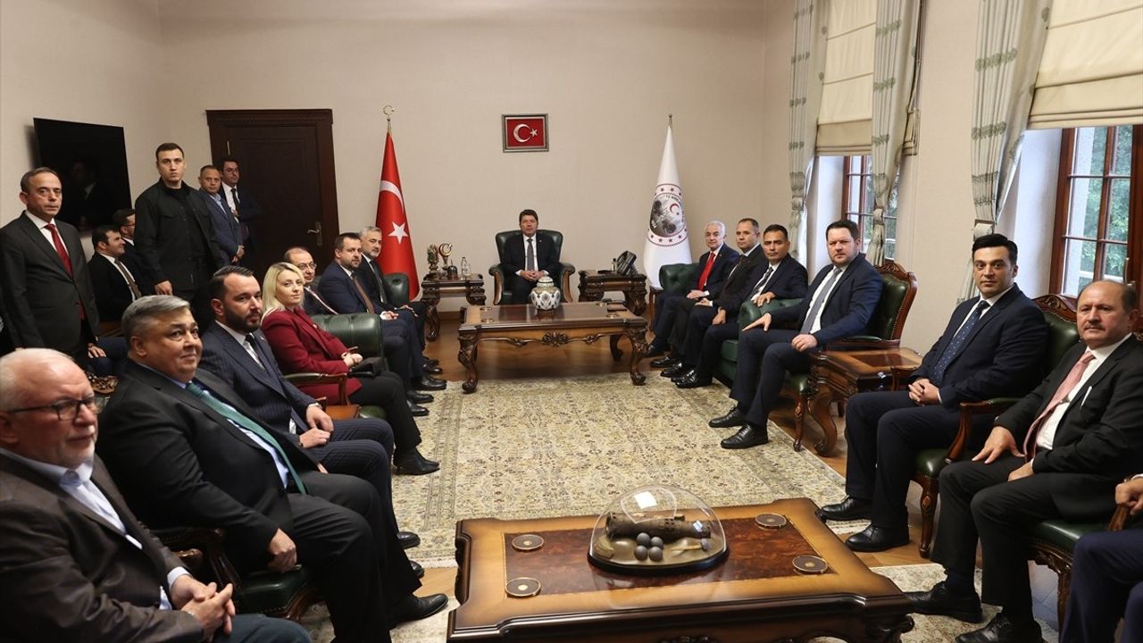 Adalet Bakanı Yılmaz Tunç Kırklareli'de resmi temaslarda bulundu
