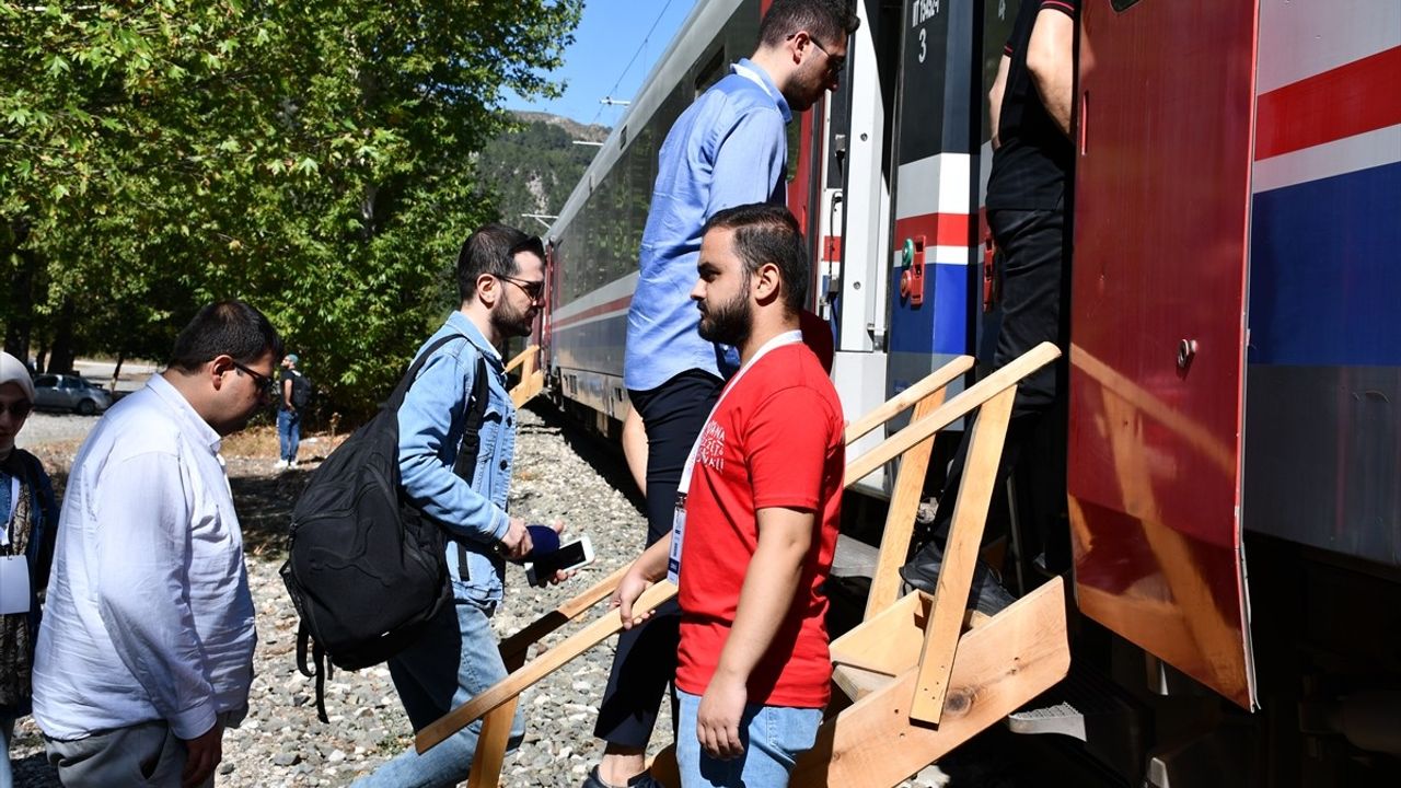 Adana Lezzet Festivali'nde 'Gastronomi Treni' ile Belemedik Tabiat Parkı'na turizm gezisi