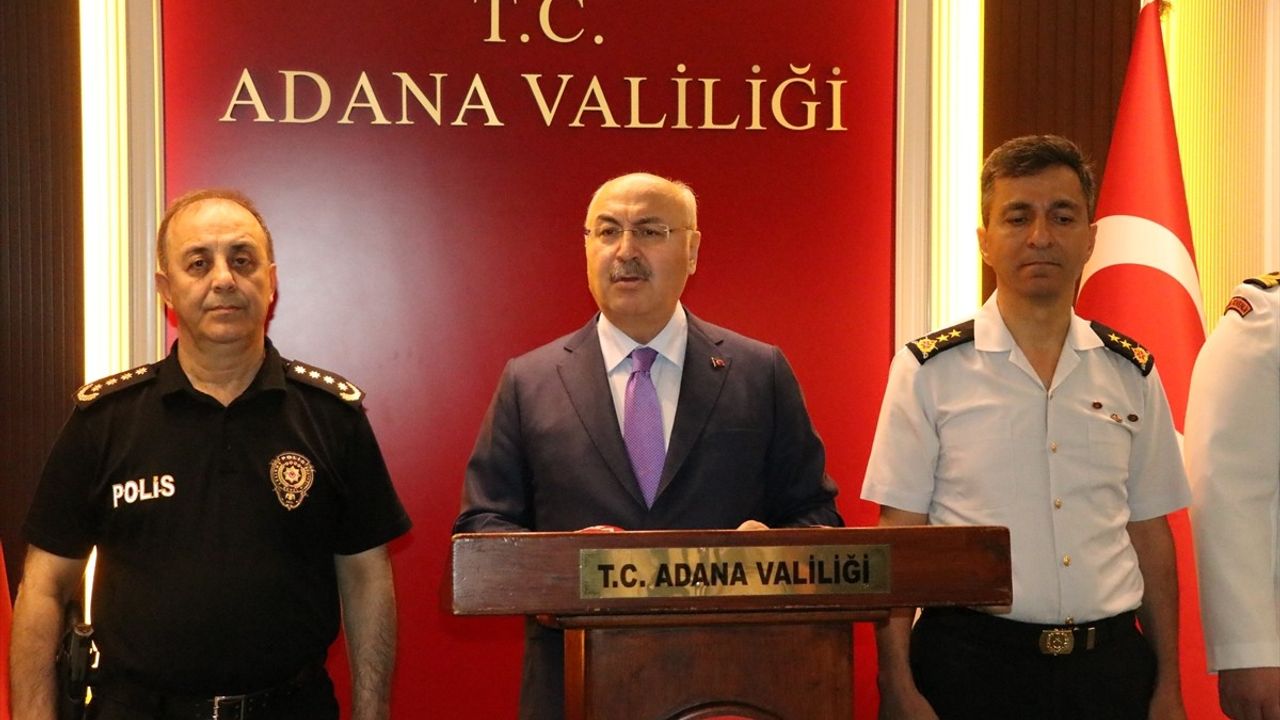 Adana Valisi Köşger: Eylül ayı asayiş çalışmalarını değerlendirdi