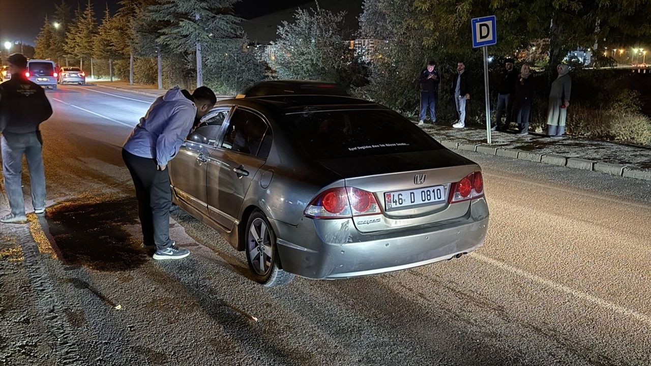 Afşin'de otomobilin çarptığı yaya kaldırıldığı hastanede hayatını kaybetti