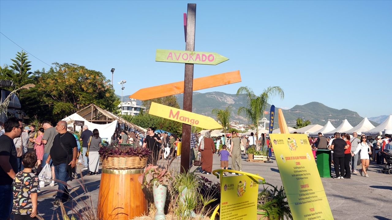 Alanya'da 4. Tropikal Meyve Festivali üç günlük programın ardından sona erdi