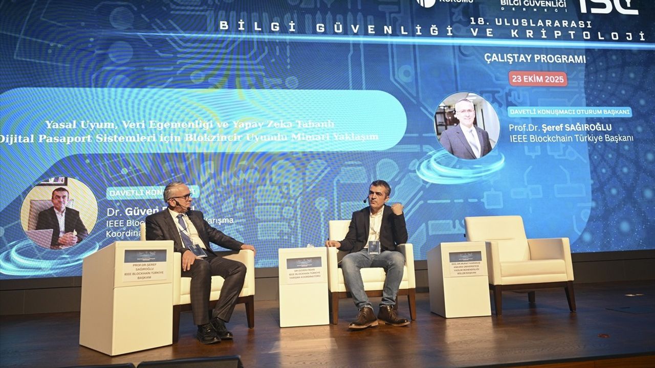 Ankara'da IEEE Blokzincir Çalıştayı: Siber güvenlik, yapay zeka ve veri egemenliği konuşuldu